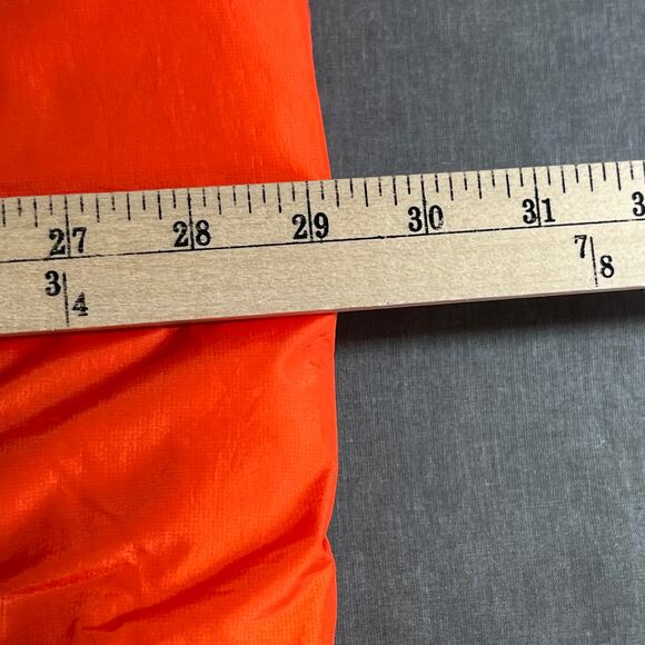 Free People Movement In‎ A Bubble Puffer Vest Large Flame Red Oversized Zip NEW - Picture 9 of 10